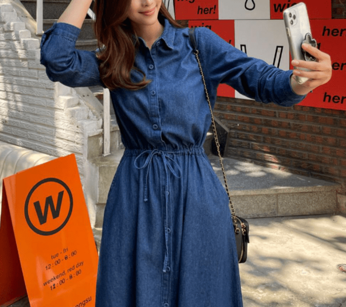 weakend フロントクロスシャツワンピース weakend フロントクロスシャツワンピース