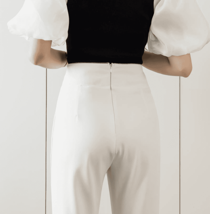 meer.  ウエストウェーブパンツ　ネイビー 25SS｜WAAC X JONES】MEN カーペンターハーフパンツ ネイビー