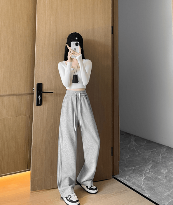 骨格ナチュラルサイドピンタックスウェットパンツ パンツ|骨格 骨格ナチュラルサイドピンタックスウェットパンツ パンツ|骨格