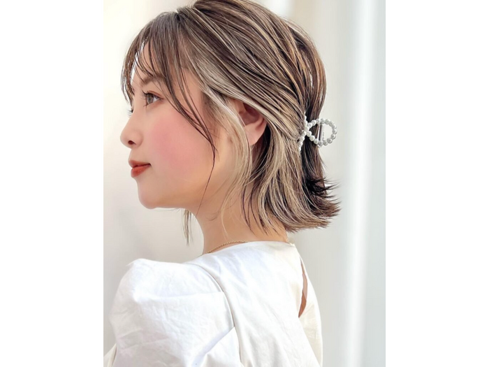 外ハネボブで華やかさをプラス