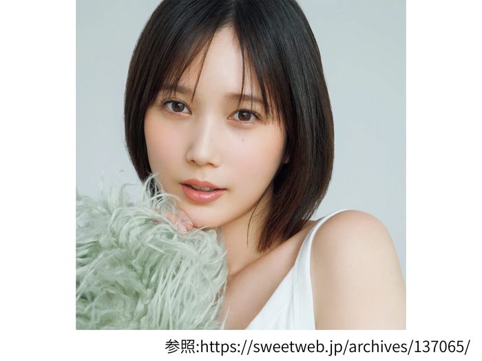 顔タイプフレッシュ ナチュラルメイク 画像