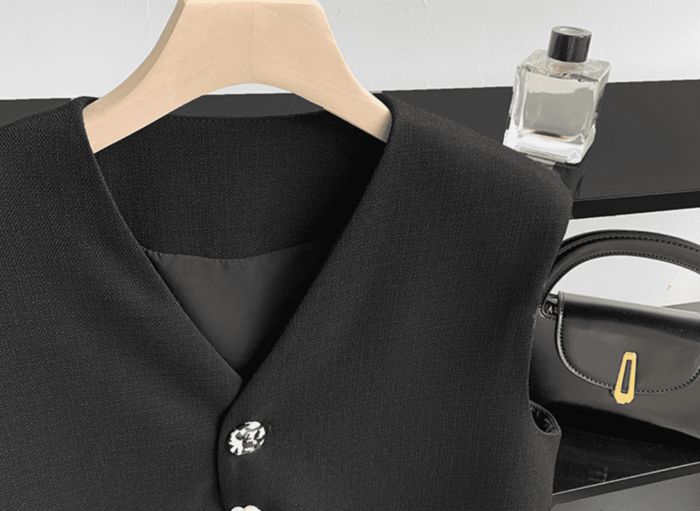 ウェーブベスト 骨格ウェーブシンプルベスト（トップス）｜骨格ウェーブ専門通販サイト