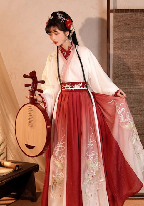 チャイナ服 中国の伝統的なハンフドレス（セットアップ