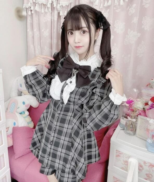 量産型/参戦服/推し活 チェックセットアップ