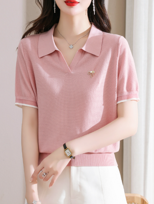 【極美品】kolor カラー デザインシャツ 変形　トップス　ポロシャツ　完売品 ラインカラーポロシャツトップス シャツ/カットソー|骨格