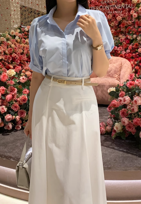 【新品】DRESSTERIOR ストレートロングスカート ナチュラル¥18700 骨格ナチュラルフレアロングスカート ロングスカート|骨格