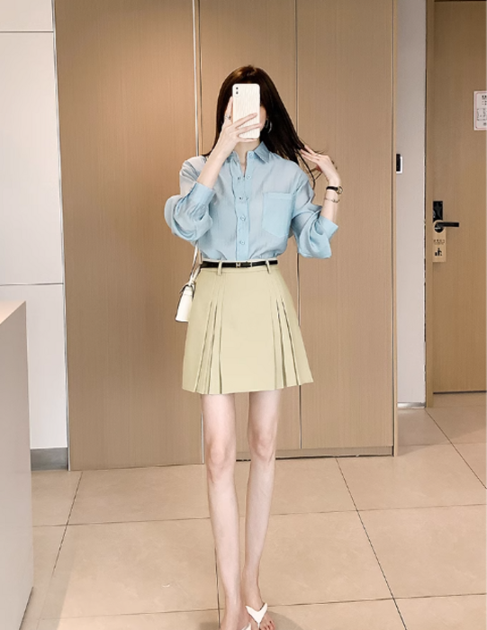 ベルト付き ストレッチクレープ ミニスカート 楽天市場】ミニスカート スカート 春 夏 着やせ レディース
