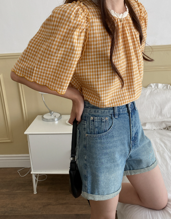 【 】CKJ ストレートデニムショートパンツ◆送料無料 骨格ストレートデニムショートパンツ ショートパンツ|骨格