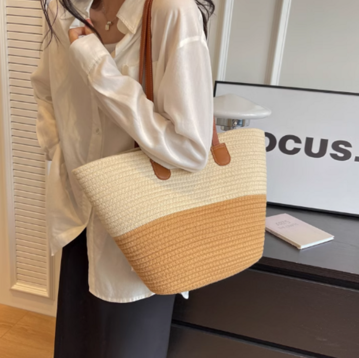 骨格ナチュラル4色かごトートショルダーバッグ バッグ|骨格ナチュラル