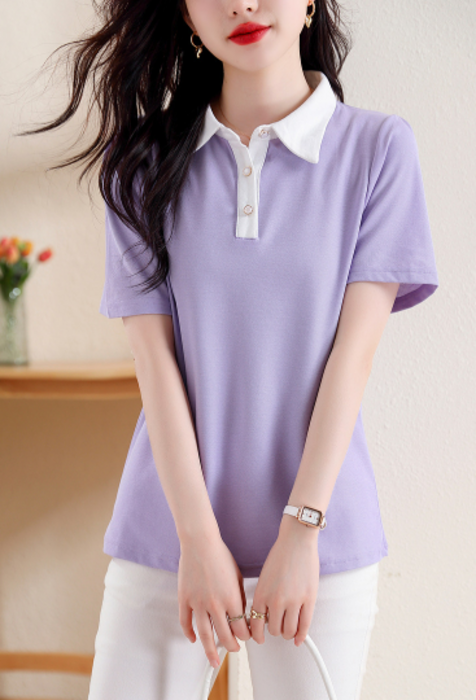 骨格ナチュラルカラーポロシャツトップス シャツ|骨格ナチュラル専門