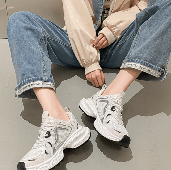 なつ　 Hey Dude Wendy Stretch Pearl River Grey