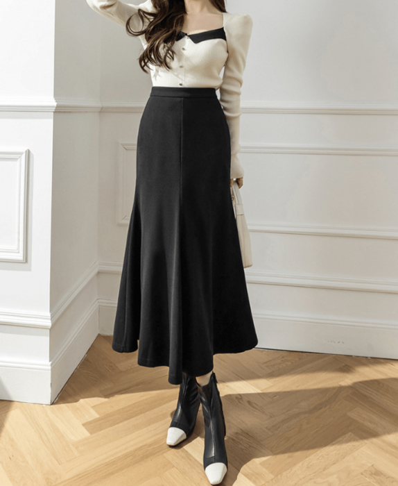 骨格ウェーブフィッシュテールスカート（スカート）｜骨格ウェーブ専門