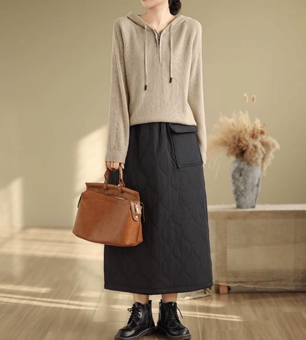 骨格ウェーブキルティングスカート（スカート）｜骨格ウェーブ専門通販