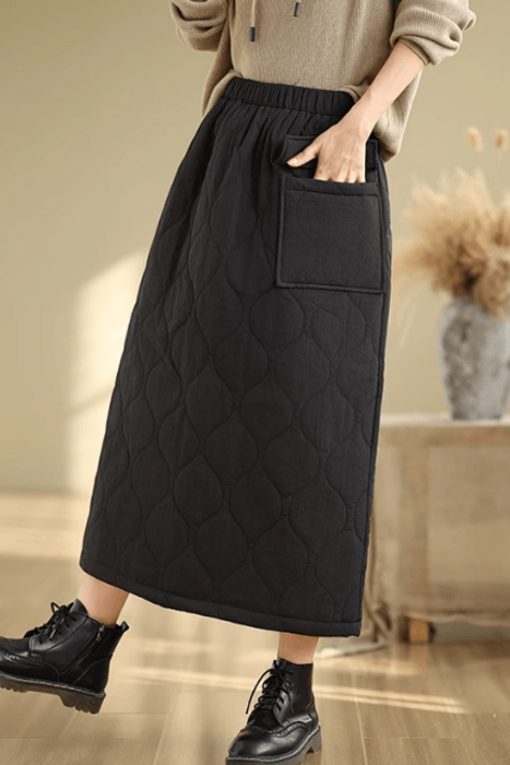 骨格ウェーブキルティングスカート（スカート）｜骨格ウェーブ専門通販
