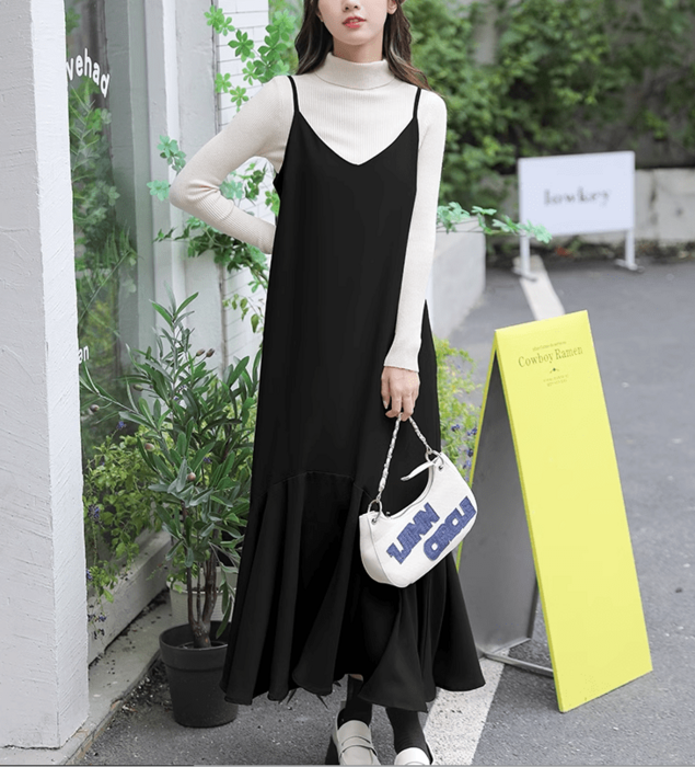 骨格ストレートマーメイドキャミワンピース ワンピース|骨格ストレート
