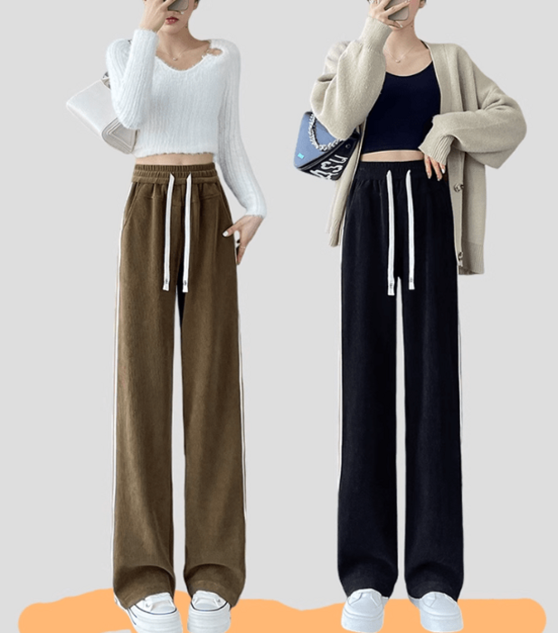 骨格ストレートサイドラインスウェットパンツ パンツ|骨格ストレート